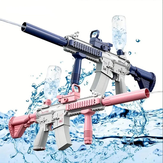 M416 Water Gun Electric Pistol Shooting Toy Full Automatic Summer Shoot Beach Outdoor Fun Toy For Children Boys Girl Adults Gift